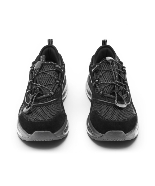 Songe Songe X Yase Offset Quick Racer Airsole Sneakers Black
