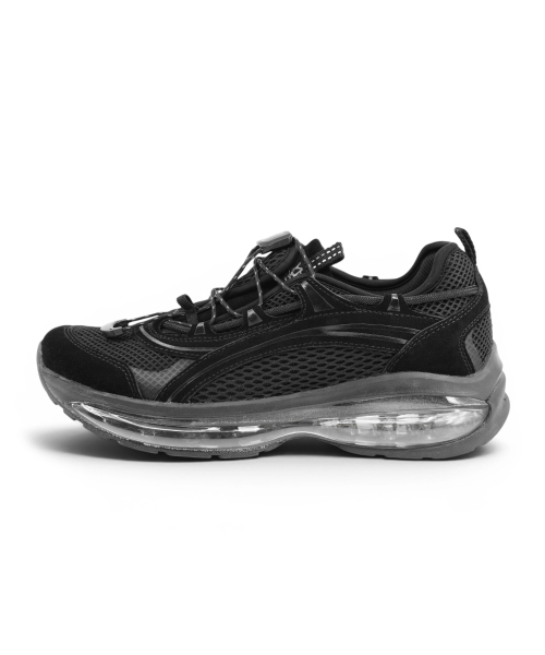 Songe Songe X Yase Offset Quick Racer Airsole Sneakers Black