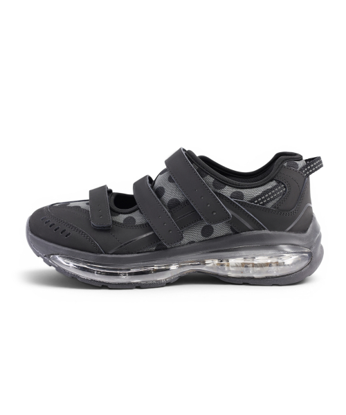 Songe Songe X Yase 3-Strap Airsole Mary Jane Dot Grey