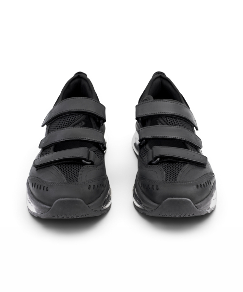 Songe Songe X Yase 3-Strap Airsole Mary Jane Black