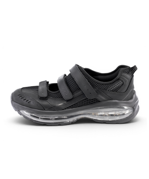 Songe Songe X Yase 3-Strap Airsole Mary Jane Black
