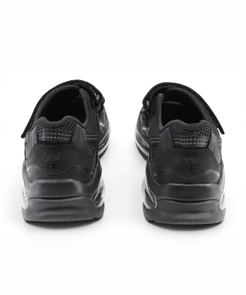 Songe Songe X Yase 3-Strap Airsole Mary Jane Black