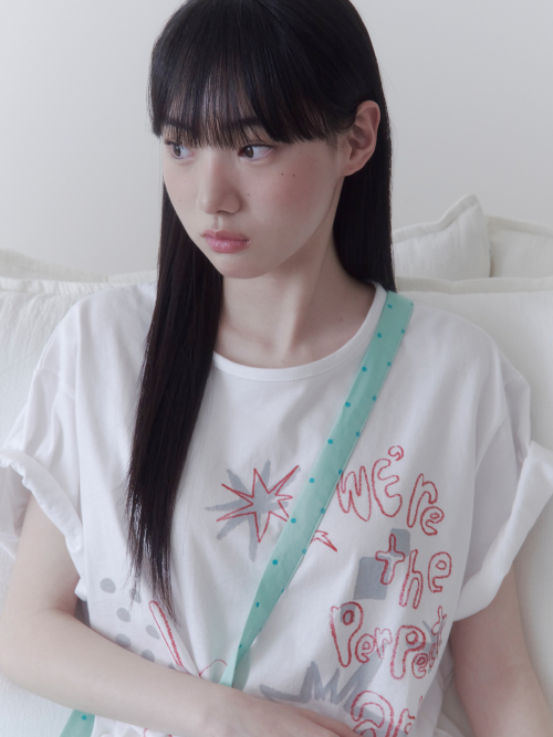 CRAYON FRUIT T-SHIRT (APPLE WHITE)