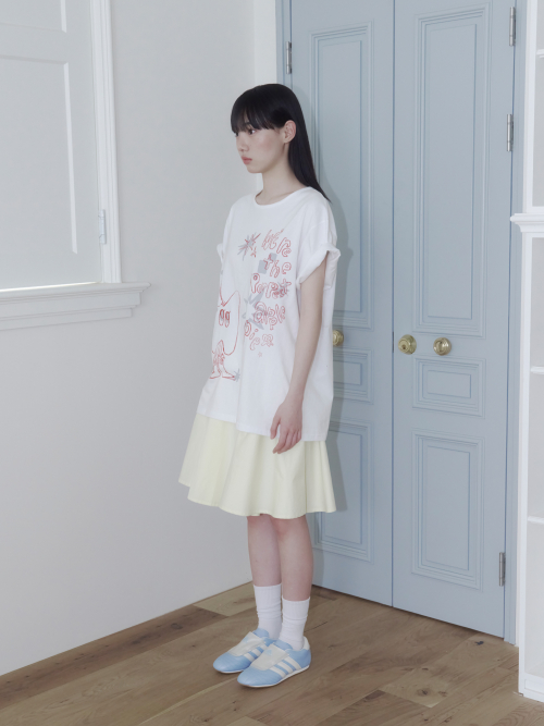 CRAYON FRUIT T-SHIRT (APPLE WHITE)