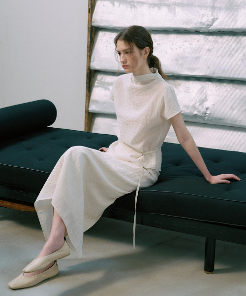 Linkle Sheer H-Line Maxi Skirt[LMBFSPSK413]-2color