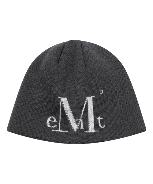 JACQUARD SIGNATURE LOGO BEANIE UNISEX (2COLOR)