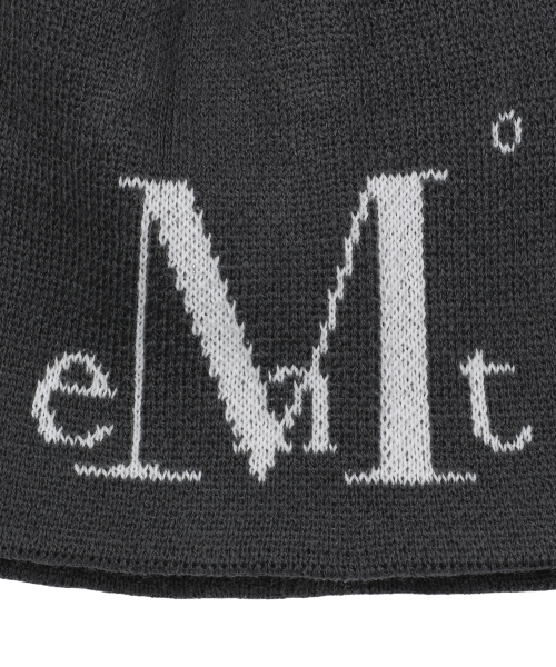 JACQUARD SIGNATURE LOGO BEANIE UNISEX (2COLOR)