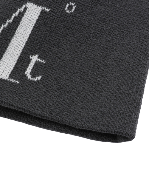 JACQUARD SIGNATURE LOGO BEANIE UNISEX (2COLOR)