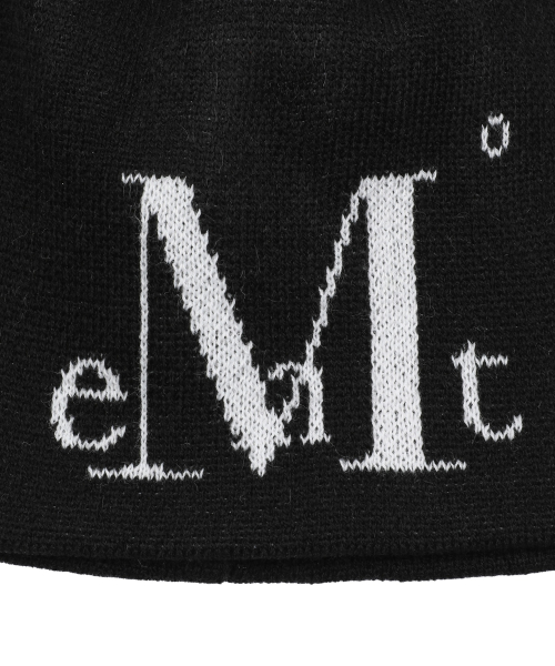 JACQUARD SIGNATURE LOGO BEANIE UNISEX (2COLOR)