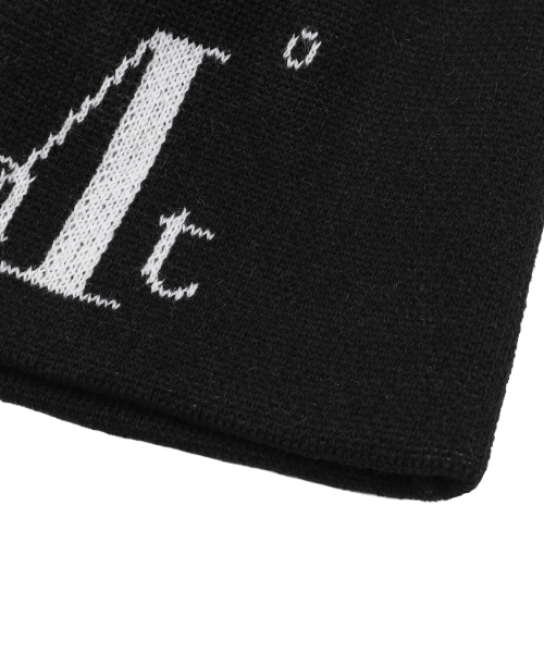 JACQUARD SIGNATURE LOGO BEANIE UNISEX (2COLOR)