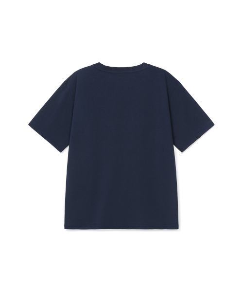 CITY MAGNET OVERFIT T-SHIRT, NAVY