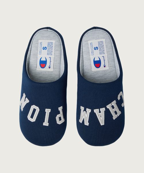 Arch Logo Room Shoes Slipper Navy