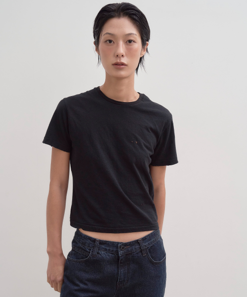 Vintage-Distress Tee_2color