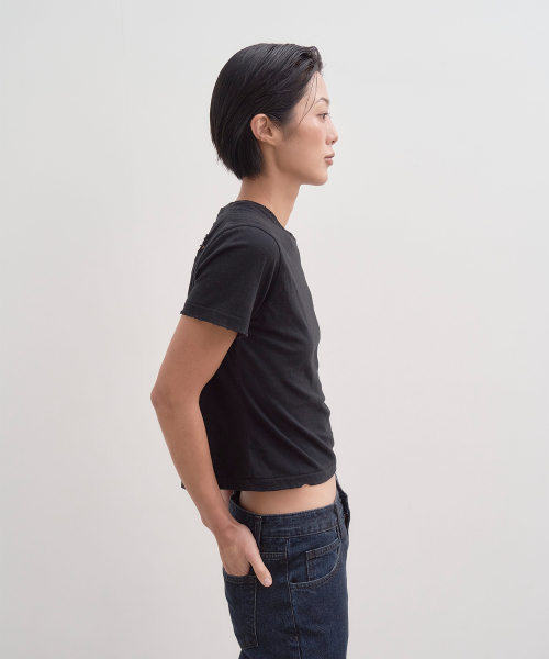 Vintage-Distress Tee_2color