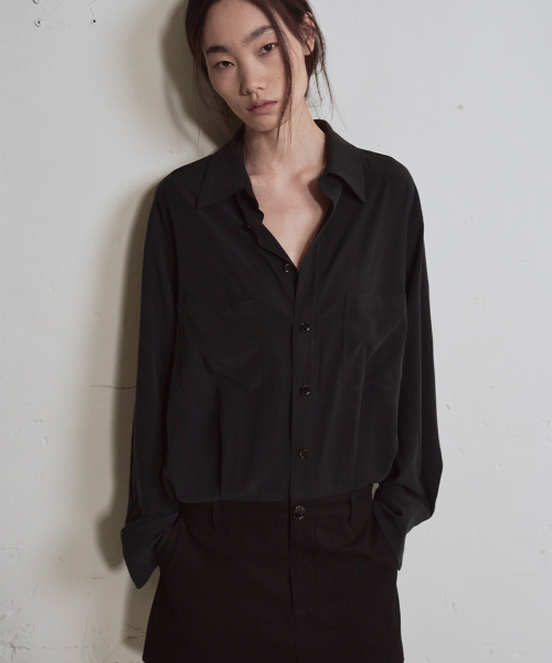 Shirt Mini Dress_2color