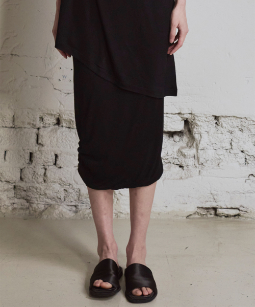 Drape Balloon Skirt_3color
