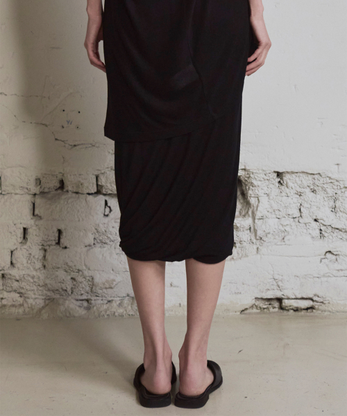 Drape Balloon Skirt_3color