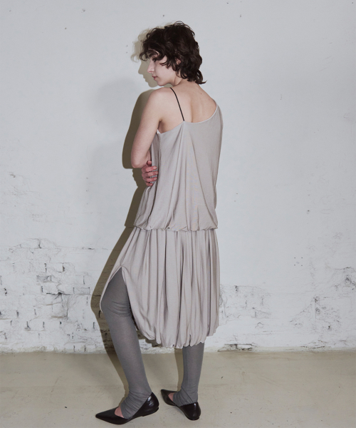 Pleated Balloon Skirt_2color