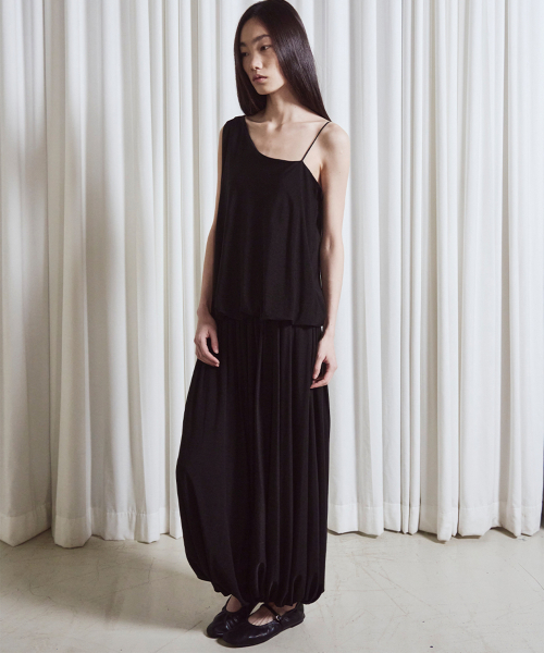 Pleated Balloon Pants_2color