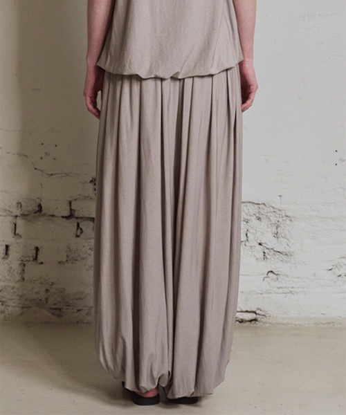 Pleated Balloon Pants_2color
