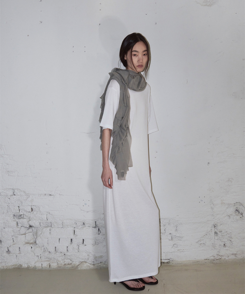 Minimal Long Dress_2color