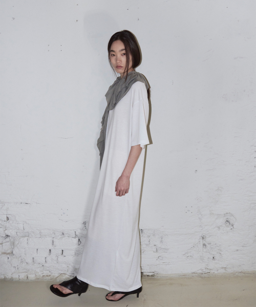 Minimal Long Dress_2color