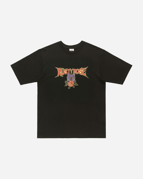 Rusty Rose - Oversized T-Shirt Black
