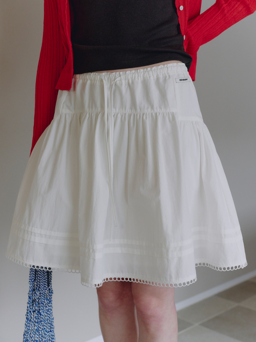 Pintuck Banding Mini Skirt MU2634SK309M