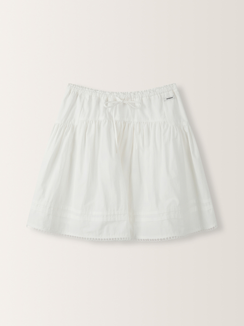 Pintuck Banding Mini Skirt MU2634SK309M
