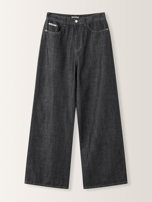 Fluid Wide Denim Pants MU2634DN308M