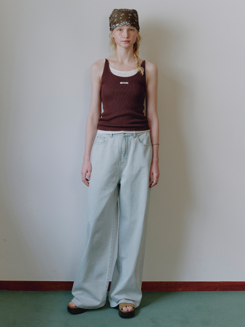 Sleeveless Boat Neck Knit MU2634KV301M