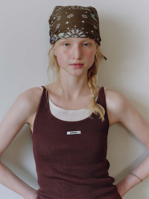 Sleeveless Boat Neck Knit MU2634KV301M