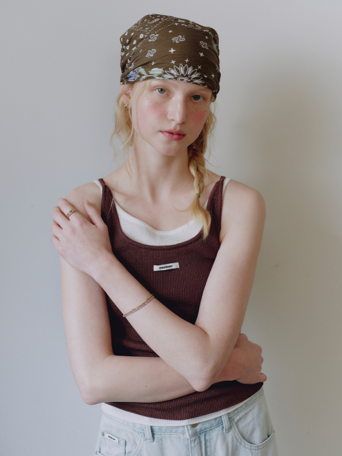 Sleeveless Boat Neck Knit MU2634KV301M