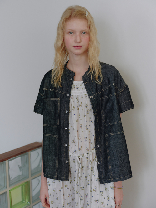 Fluid Denim Shirt MU2634BL308M