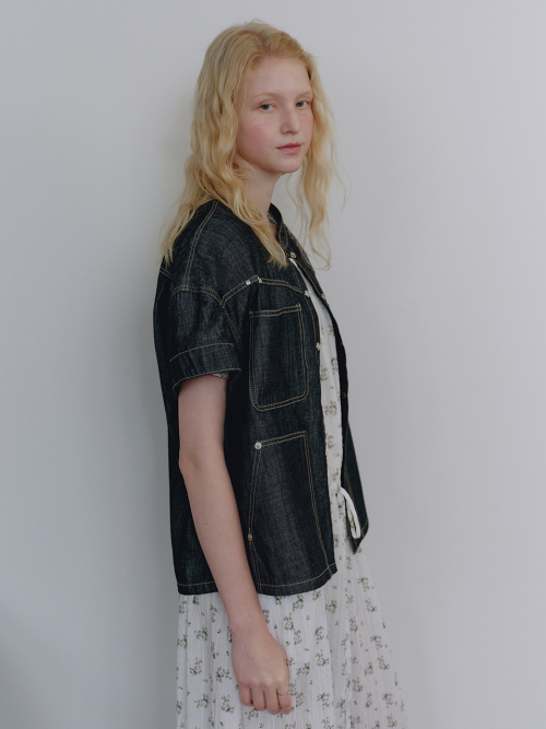 Fluid Denim Shirt MU2634BL308M