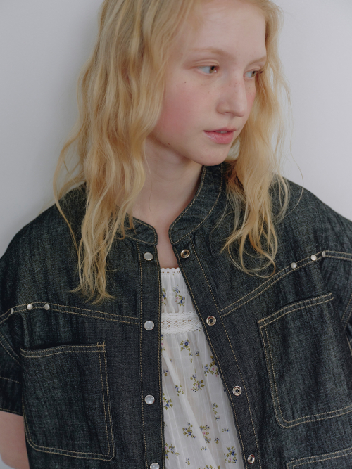 Fluid Denim Shirt MU2634BL308M