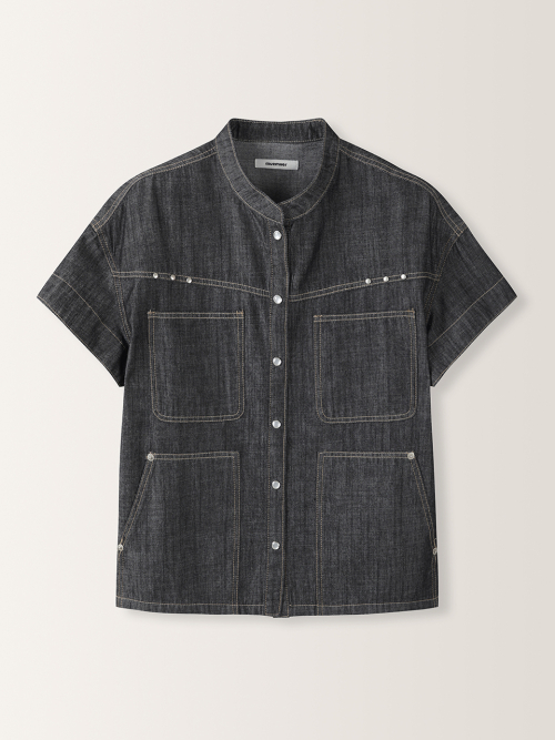 Fluid Denim Shirt MU2634BL308M