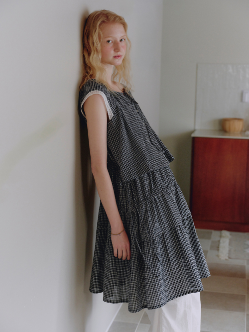 Front to Back Reversible Tiered Dress MU2635OP313M