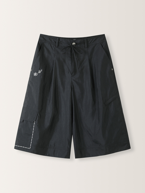 Embroidery Half Cago Pants MU2634PT305M