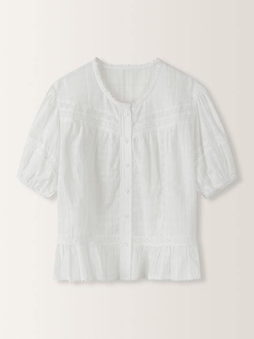 Noble Lace Blouse MU2634BL311M