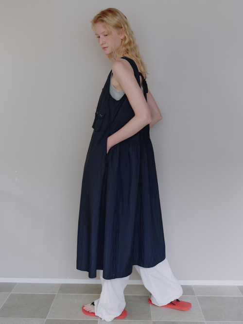 Sleeveless Back Ribbon Dress MU2634OP304M