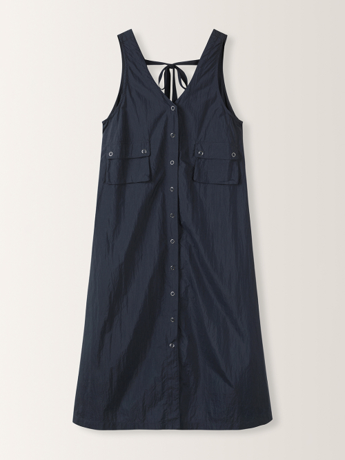 Sleeveless Back Ribbon Dress MU2634OP304M