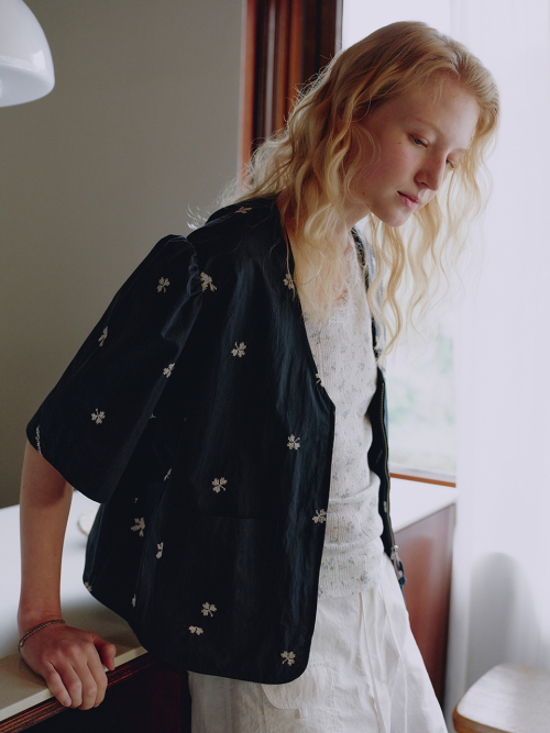 Muemuer Clover Embroidery Jacket MU2634JK301M