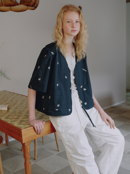 Muemuer Clover Embroidery Jacket MU2634JK301M