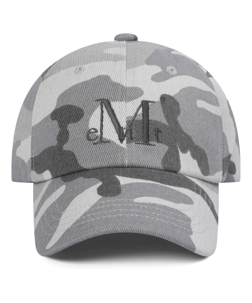 MUCENT SIGNATURE BALL CAP (Camo light gray)