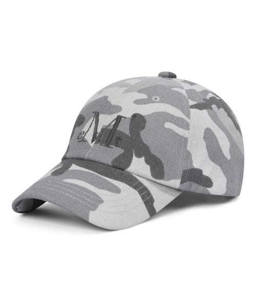 MUCENT SIGNATURE BALL CAP (Camo light gray)