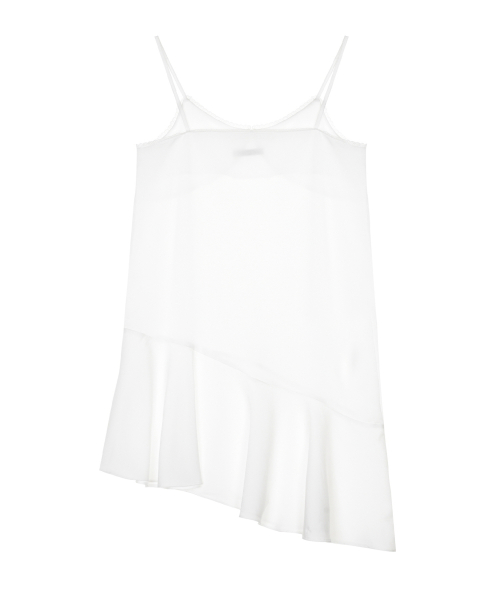 SATIN EMBROIDERY SLIP DRESS_WHITE