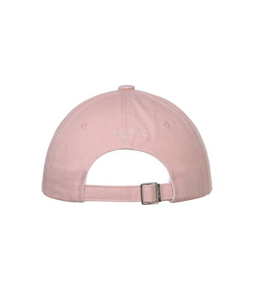 NICOLE LETTERING BALL CAP_PINK