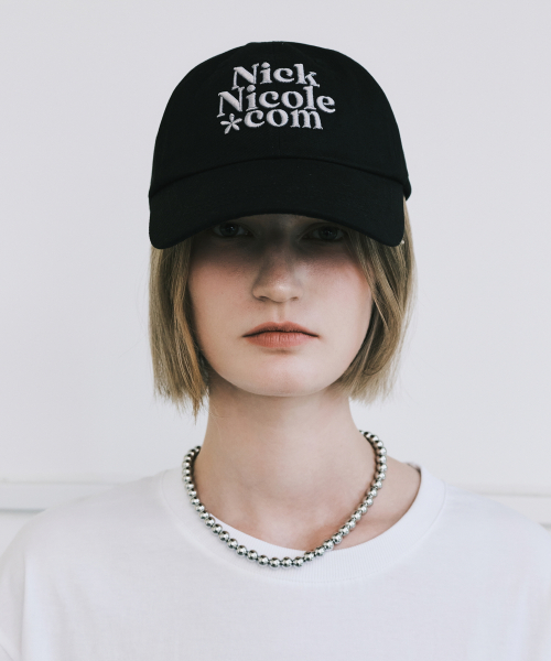 NN DOTCOM SIGNATURE BALL CAP_BLACK GRAY