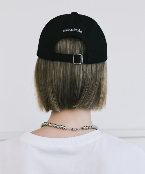 NN DOTCOM SIGNATURE BALL CAP_BLACK GRAY